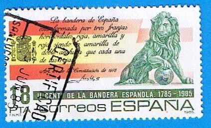 II centenario de la Bandera Española ( Leon del Congreso de los Diputados (reservado) )