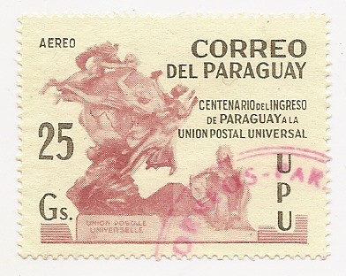 Centenario del ingreso de Paraguay a la Unión Postal Universal