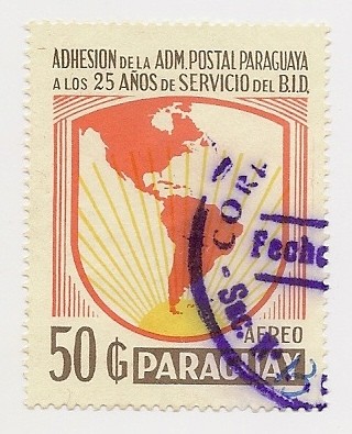 Adhesión de la Adm. Postal Paraguaya