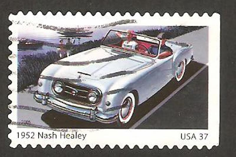 automóvil, nash healey de 1952