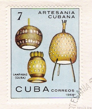 Artesanía Cubana. Lámparas