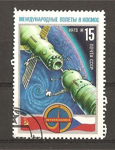 Inter - Cosmos./ Colaboracion Espacial con Checoslovaquia.