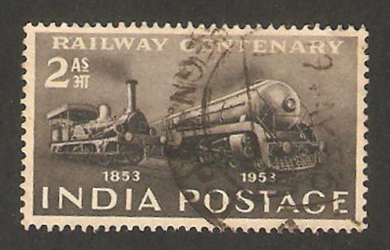 centº del ferrocarril, locomotora antigua y moderna