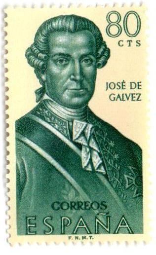 ESPAÑA - Forjadores de América José de Galvez 