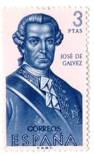 ESPAÑA - Forjadores de América José de Galvez