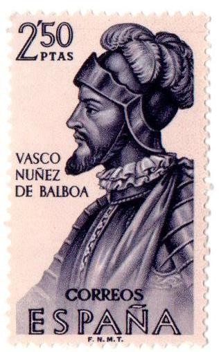 ESPAÑA - Forjadores de América Vasco Nuñez de Balboa 