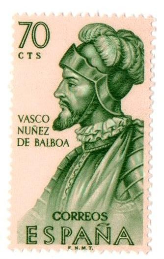 ESPAÑA - Forjadores de América Vasco Nuñez de Balboa 