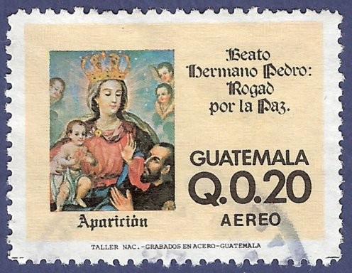 GUATEMALA Hno. Pedro 0.20 aéreo (1)