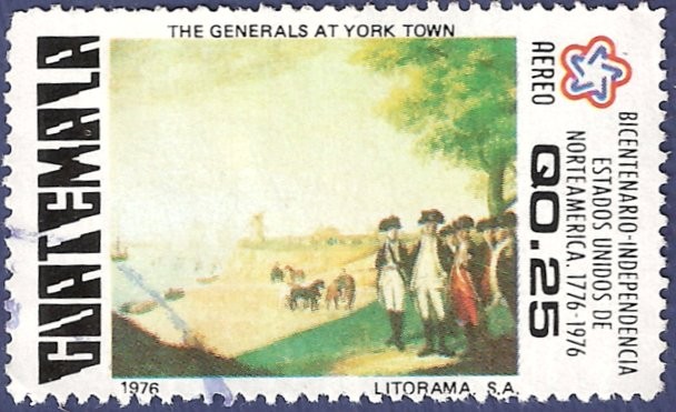 GUATEMALA Generals at York Town 0.25 aéreo