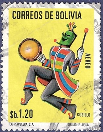BOLIVIA Kusillo 1.20 aéreo
