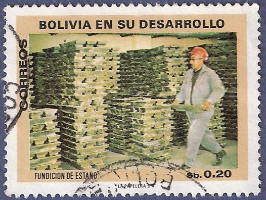 BOLIVIA Fundición de estaño 0.20