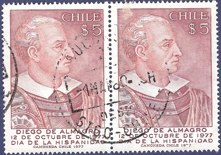 CHILE Diego de Almagro 5 doble