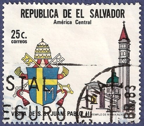 EL SALVADOR Visita Juan Pablo II 25