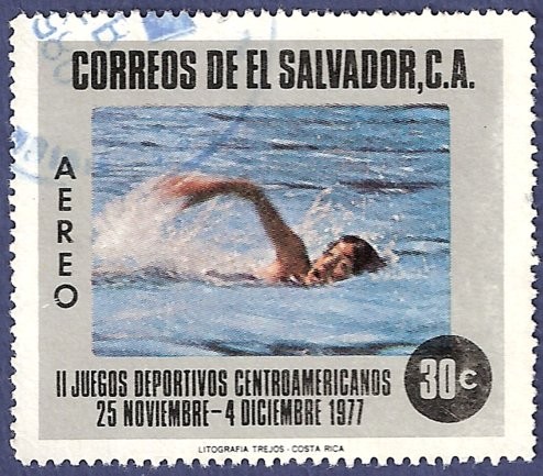 EL SALVADOR Juegos deportivos centroamericanos 30 aéreo