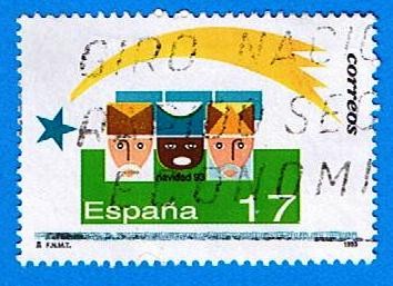 nº 3273  Navidad 1993  (Los reyes magos )