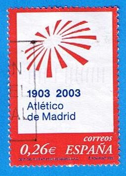 nº 3983  Centenario del Clud Atletico de Madrid 
