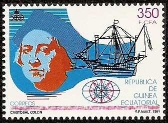 V Centenario Descubrimiento de América  - Cristóbal Colón