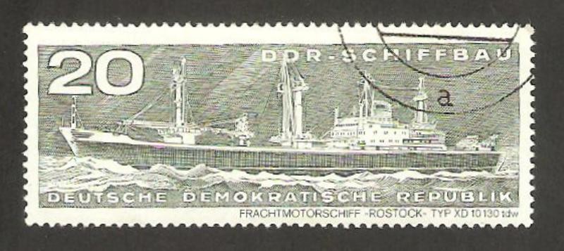 construcción naval de la R.D.A., Rostock carguero