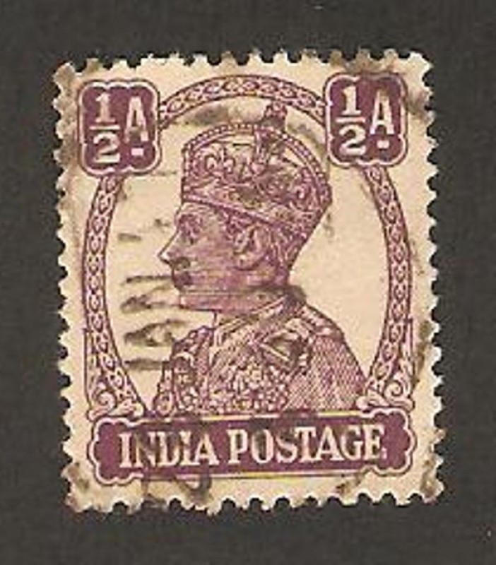 india inglesa - 162 - george VI