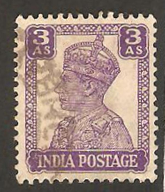 india inglesa - 168 - george VI