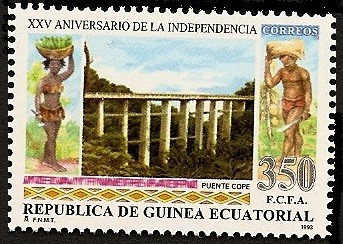 25 Aniversario de la Independencia - Puente Cope