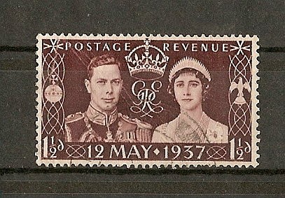 Coronacion de Jorge VI y de la reina Elizabeth