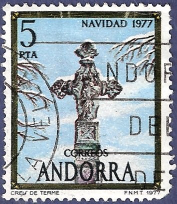 ANDORRA Navidad 1977 5