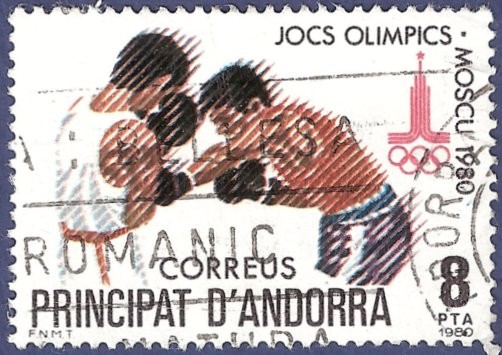 ANDORRA Moscú 1980 8 (1)