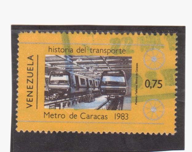 Historia del transporte- Metro de Caracas