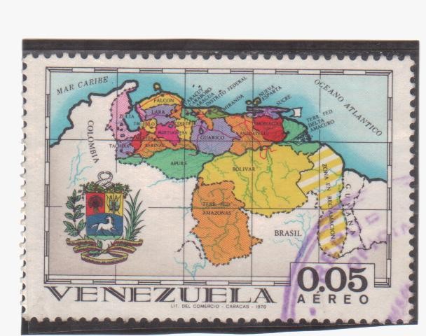 Mapa de Venezuela