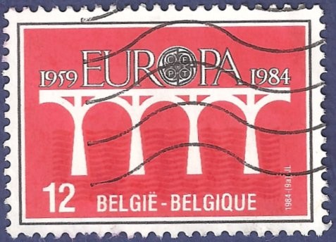 BÉLGICA Europa CEPT 1984 12
