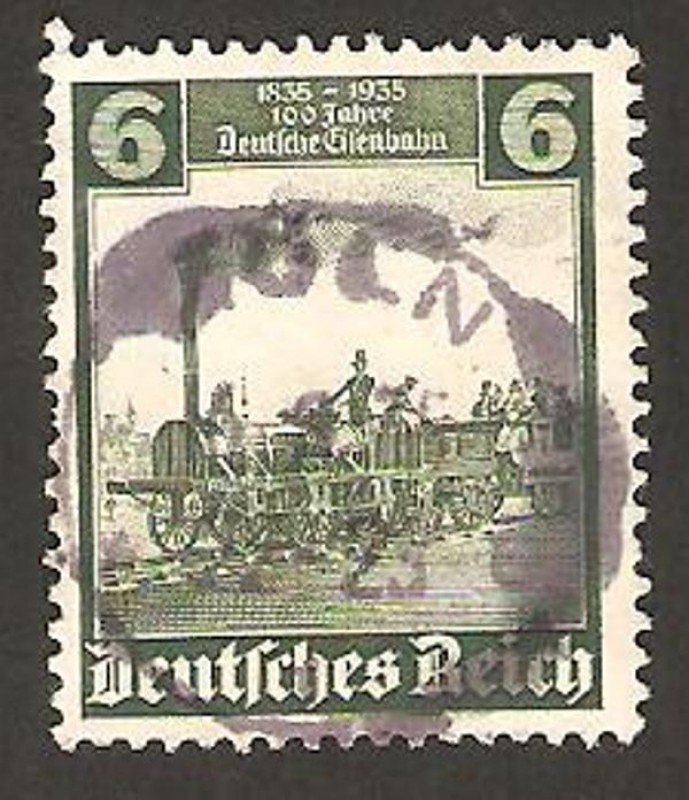 centº del ferrocarril alemán, una locomotora