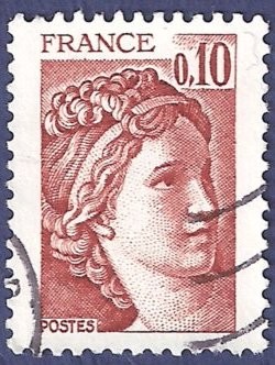 FRA Yvert 1965 Sabine 0,10