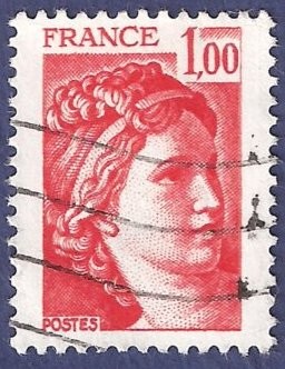 FRA Yvert 1972 Sabine 1,00