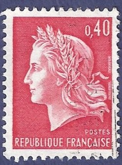 FRA Yvert 1536B Marianne de Cheffer 0,40