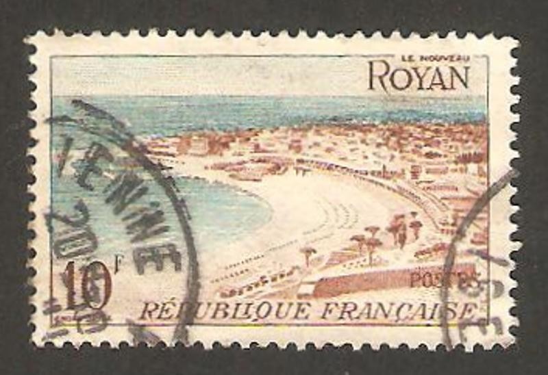 vista de royan