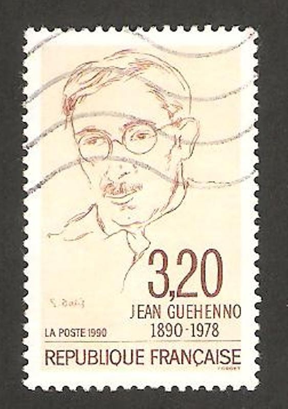 centº del nacimiento de jean guehenno, escritor