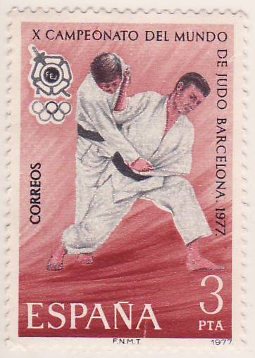 X Campeonato del mundo de Judo Barcelona 77