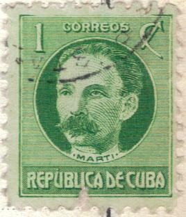 pi CUBA 1933 Marti 1c 2