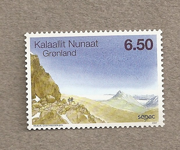 Paisaje de Groenlandia
