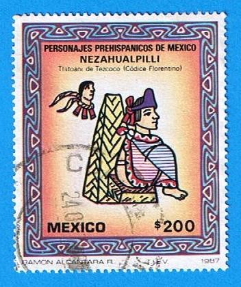 Personajes Preispanicos de Mexico