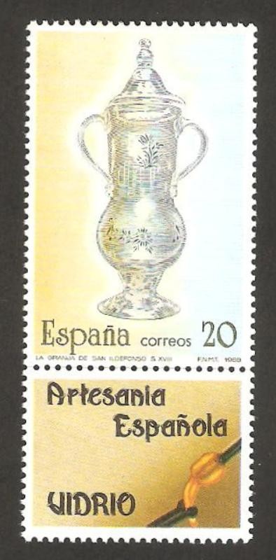 2943 - artesanía española del vidrio, la granja de san ildefonso
