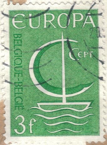 BELGICA 1966 (M1446) Europa  3f