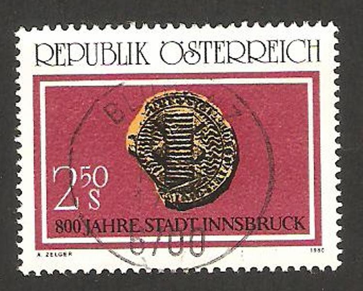 sello de la ciudad de innsbruck de 1267