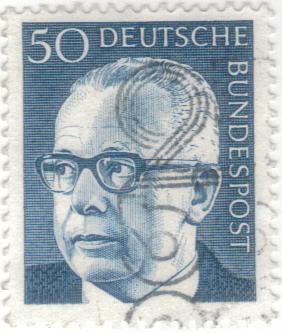 ALEMANIA 1970 (Y511) Presidente G.Heinemann. Alemania Federal (DBP) 50