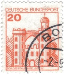 ALEMANIA 1979 (Y842) Serie basica. Alemania Federal (DBP) Serie Castillos 300 