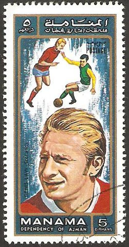 Manama - Denis Law (Escocia), futbolista