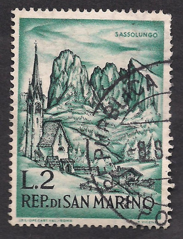 Vista de Sassolungo