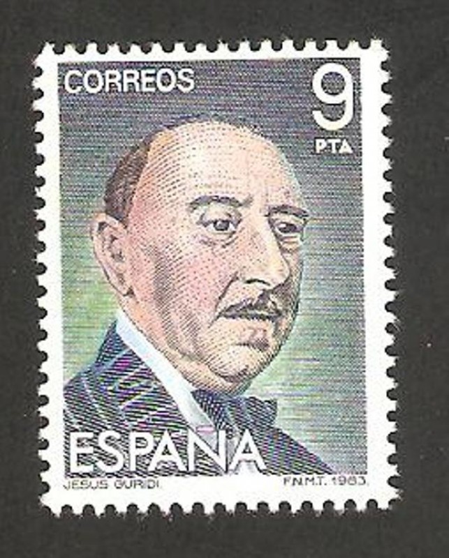 2701 - maestro de la zarzuela, jesus guridi