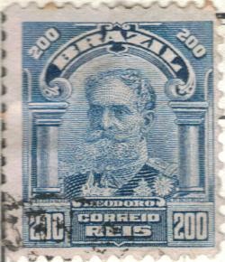 BRASIL 1906 (RHM140) Alegorias Republicanas - Deodoro 200r